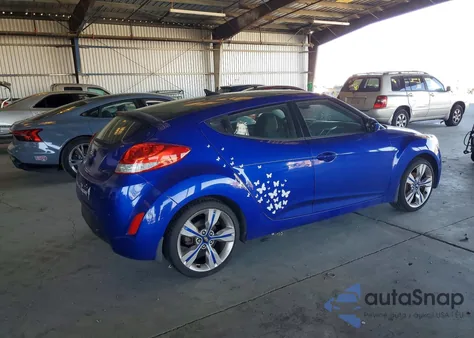 2013 Hyundai Veloster z USA, uszkodzony, nr VIN KMHTC6ADXDU142391